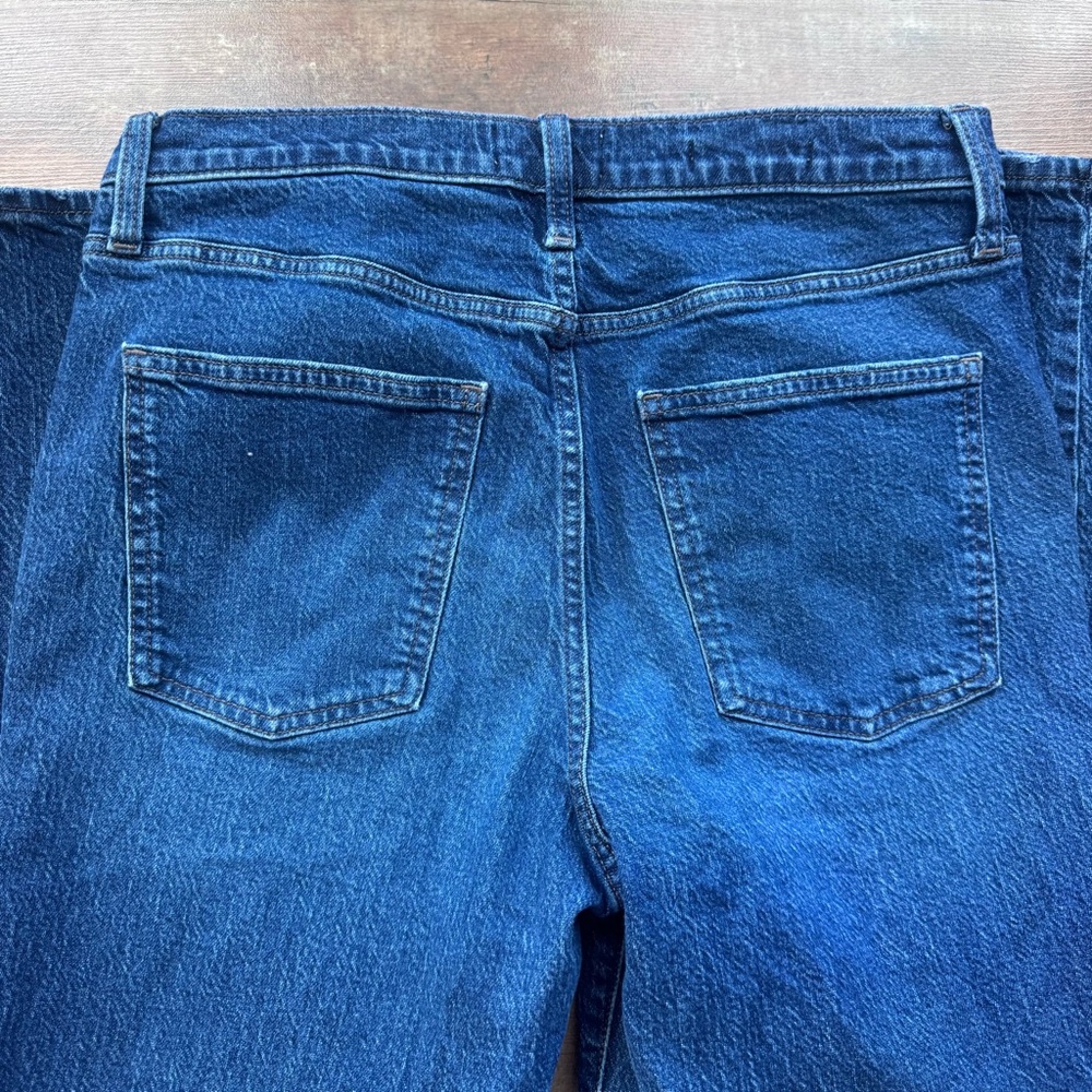 Universal Thread High Rise 90’s Straight Stretch Jeans Size 10 - Picture 4 of 8